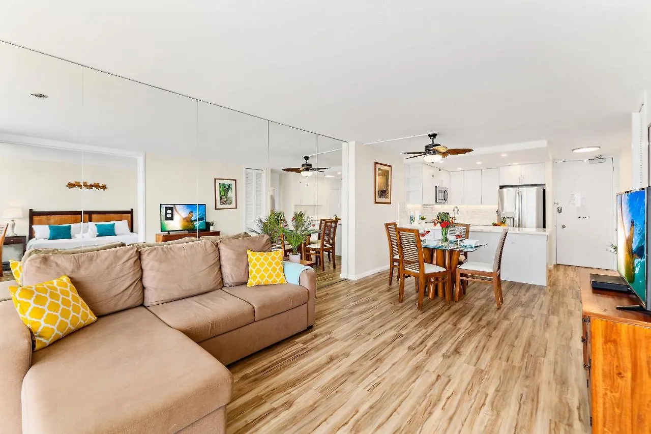 Stunning 1Br Ocean View Condo At Ilikai Marina Honolulu 0*,  United States