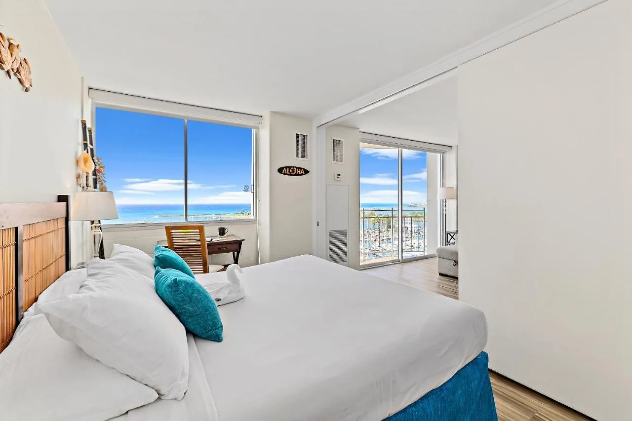 Stunning 1Br Ocean View Condo At Ilikai Marina Honolulu United States