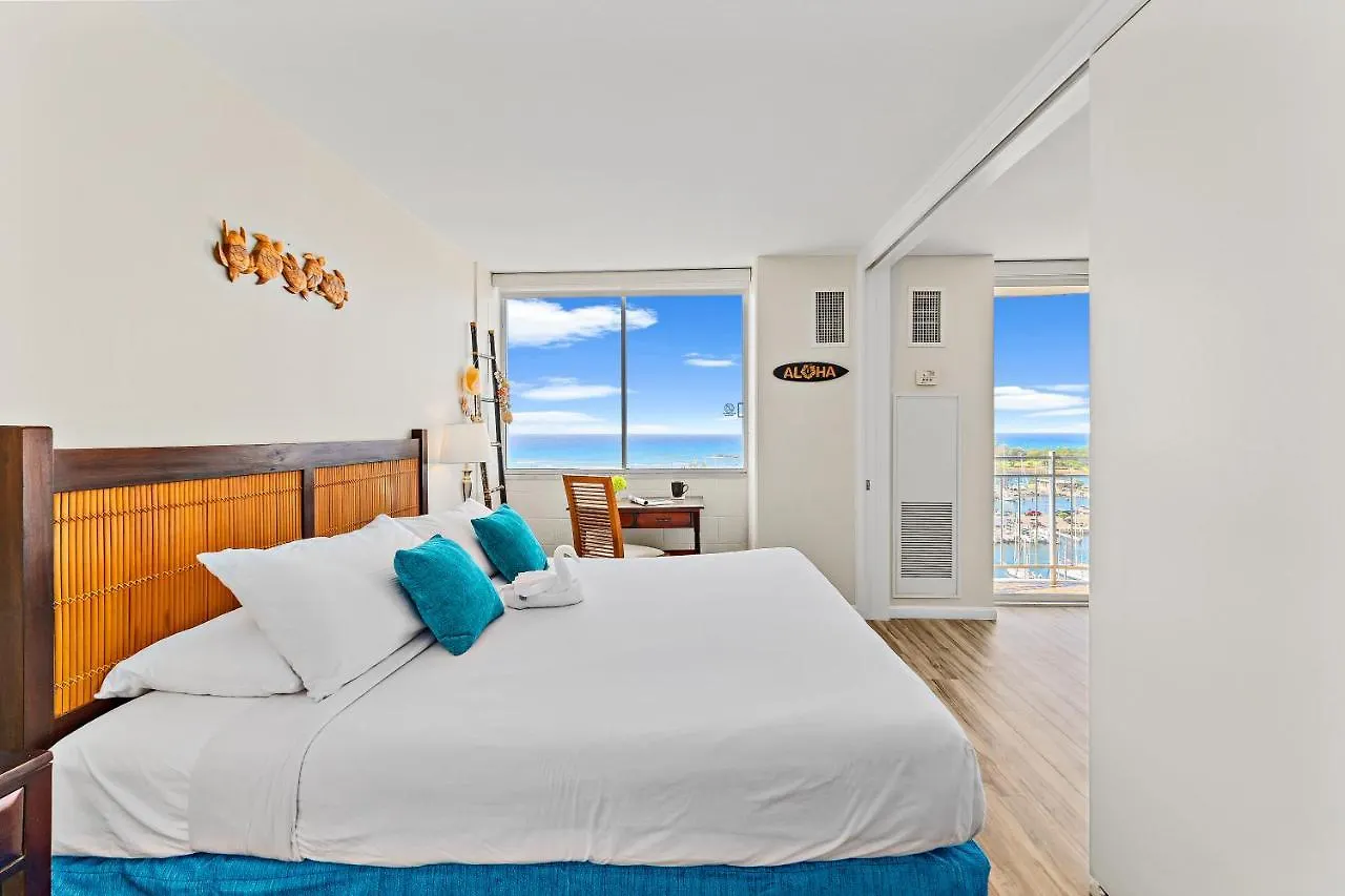 Apartment Stunning 1Br Ocean View Condo At Ilikai Marina Honolulu United States